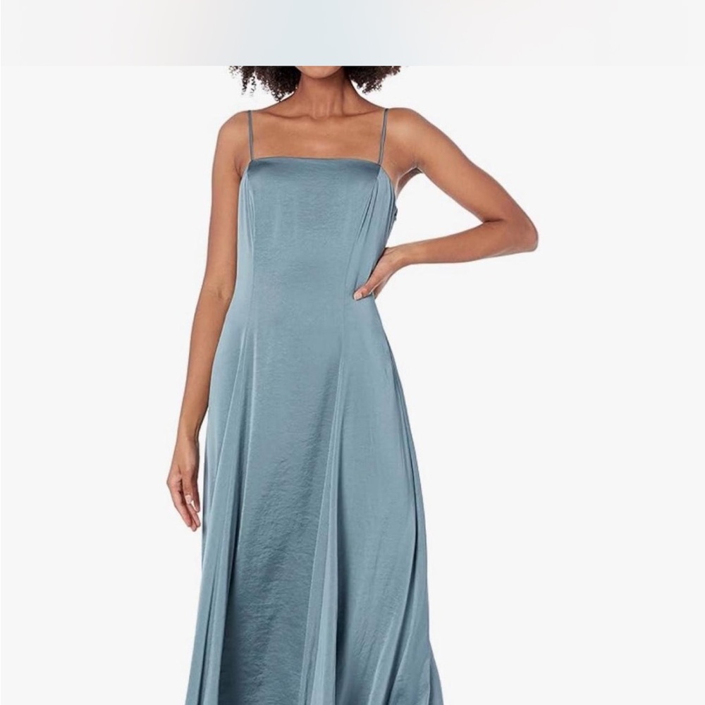 Elegant Blue Women's Dress